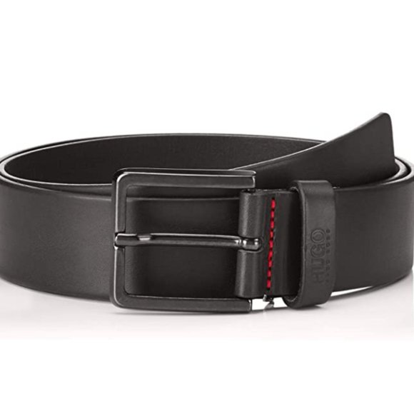 Men's black handsome belt
